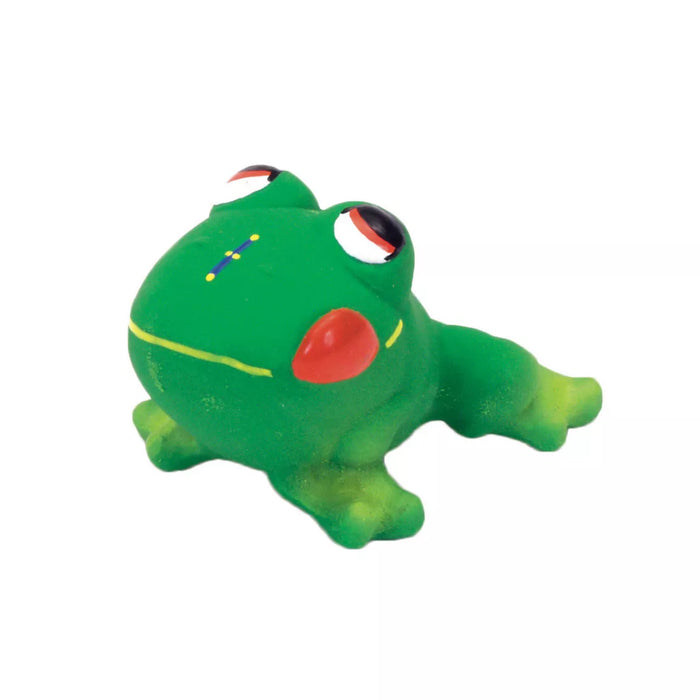 Green Frog - Rascals Latex Squeaker Toy