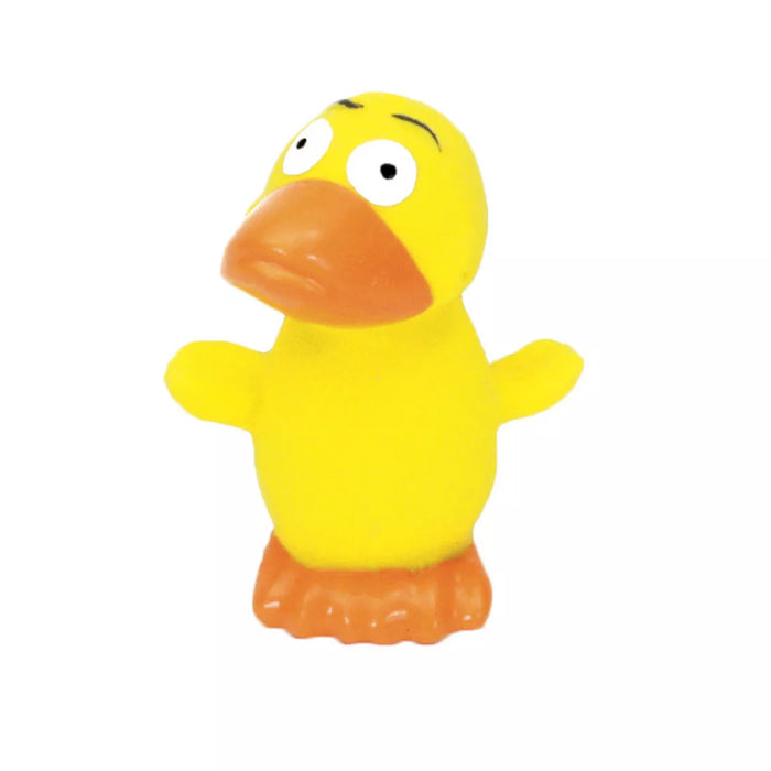 Yellow Duck - Rascals Latex Squeaker Toy