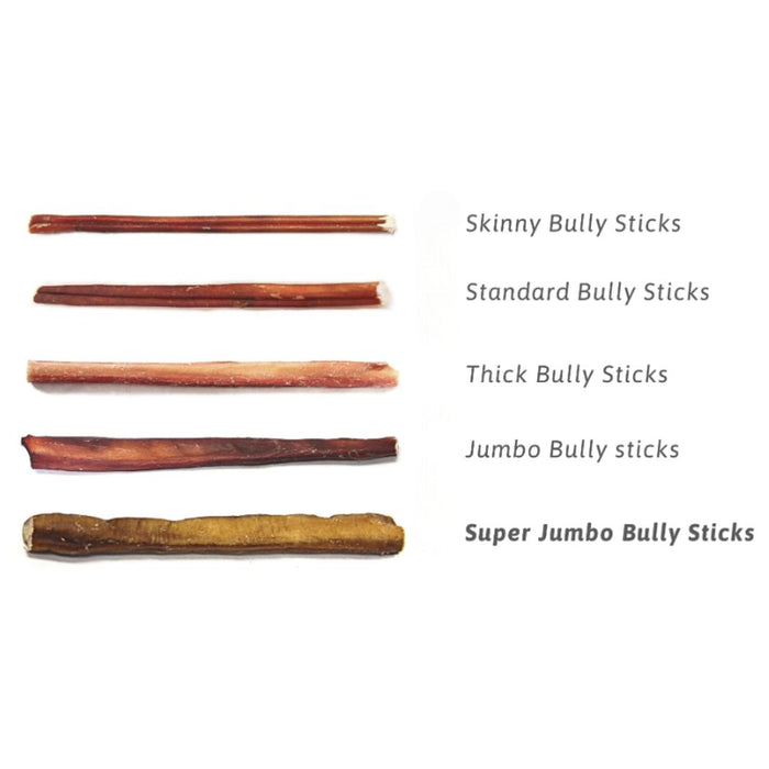 Skinny Bully Sticks - 12” (Toreros)