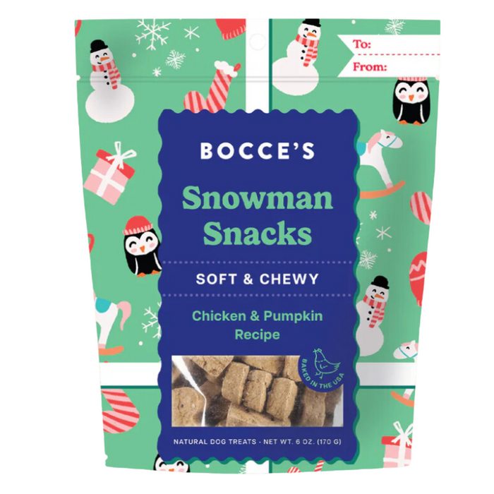 Snowman Snacks Soft and Chewy Treats