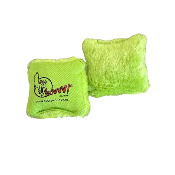 Yeowww! Pillow Cat Toy (Green)