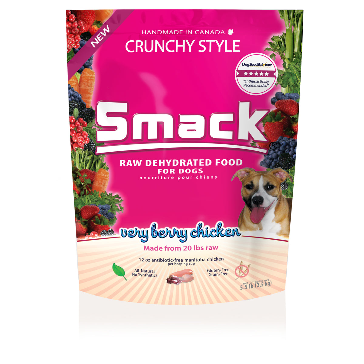 Smack Dehydrated Dog Food: Made in Canada, Delivered In Toronto 