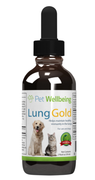 Lung Gold Herbal Tincture for Dogs & Cats