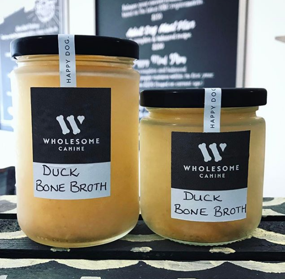 Duck bone broth for dogs best sale