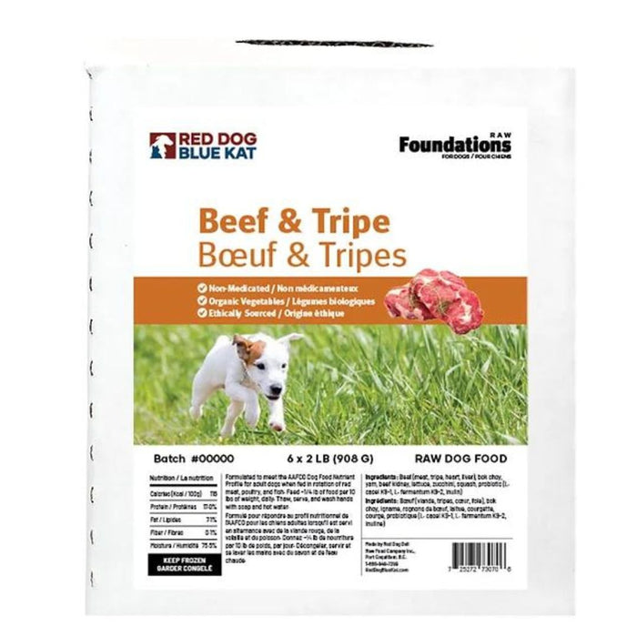 Beef & Tripe for Dogs (Foundations Raw)