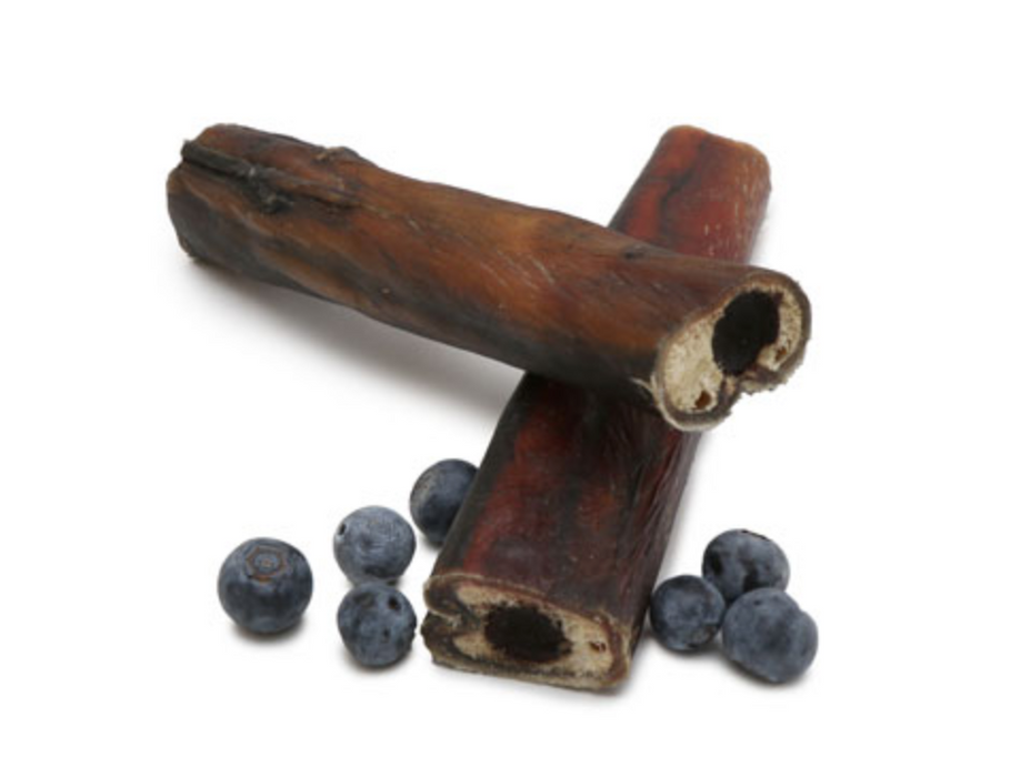 Bully Stick with Blueberries
