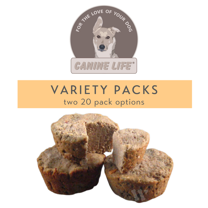 Canine Life Muffins COMBO-pack - 20 muffins