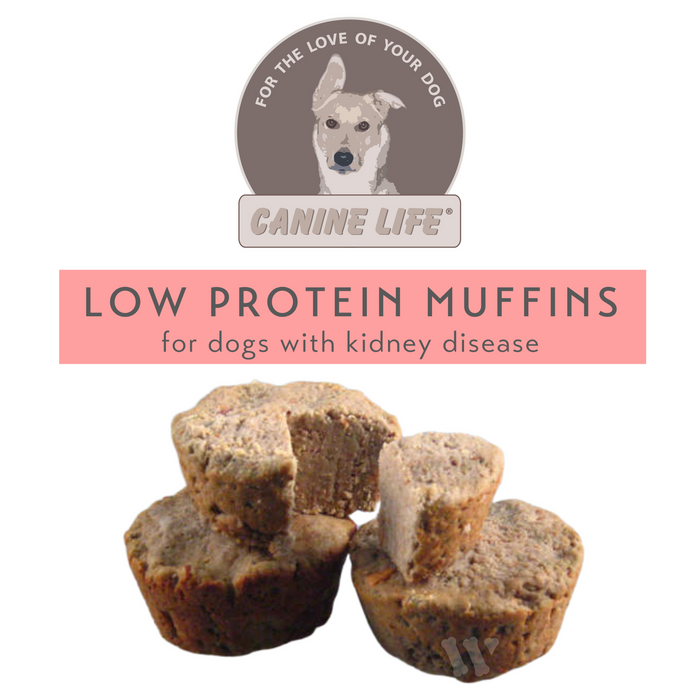 Canine Life LOW PROTEIN Muffins (Kidney support) - 18 pack