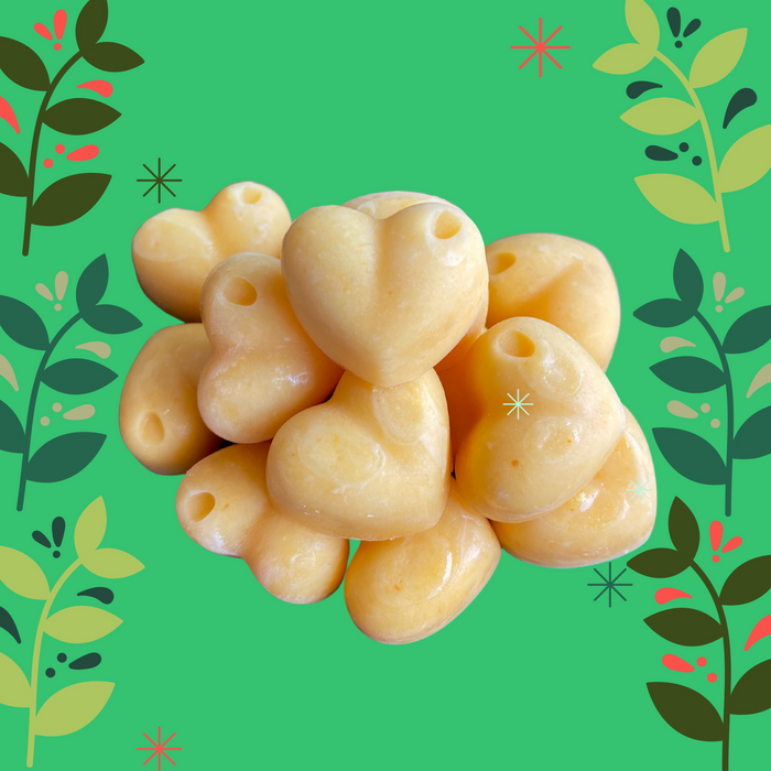 FESTIVE FEAST: Pumpkin Froyo Hearts