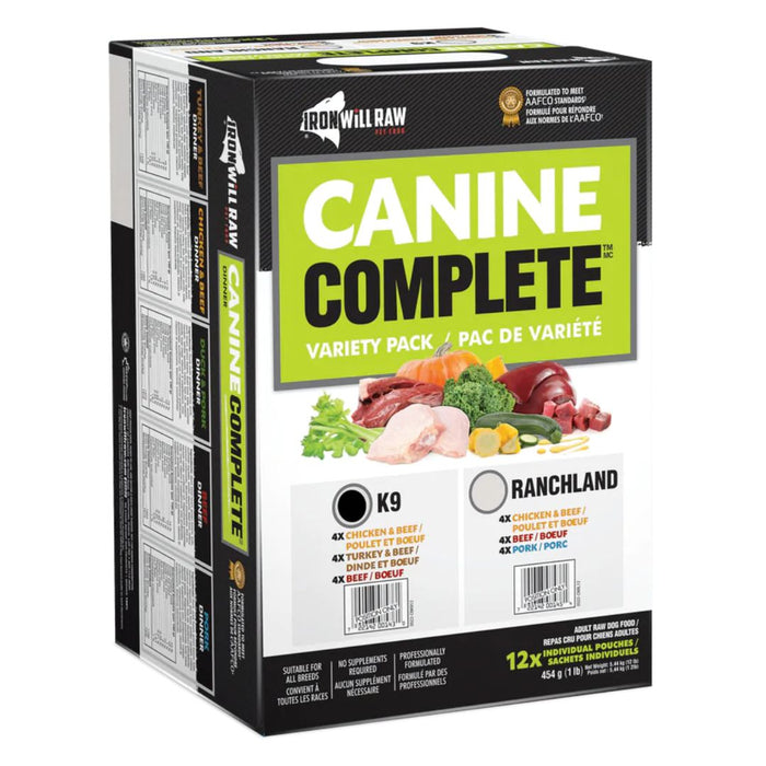 Canine Complete Variety Packs (12 lb)