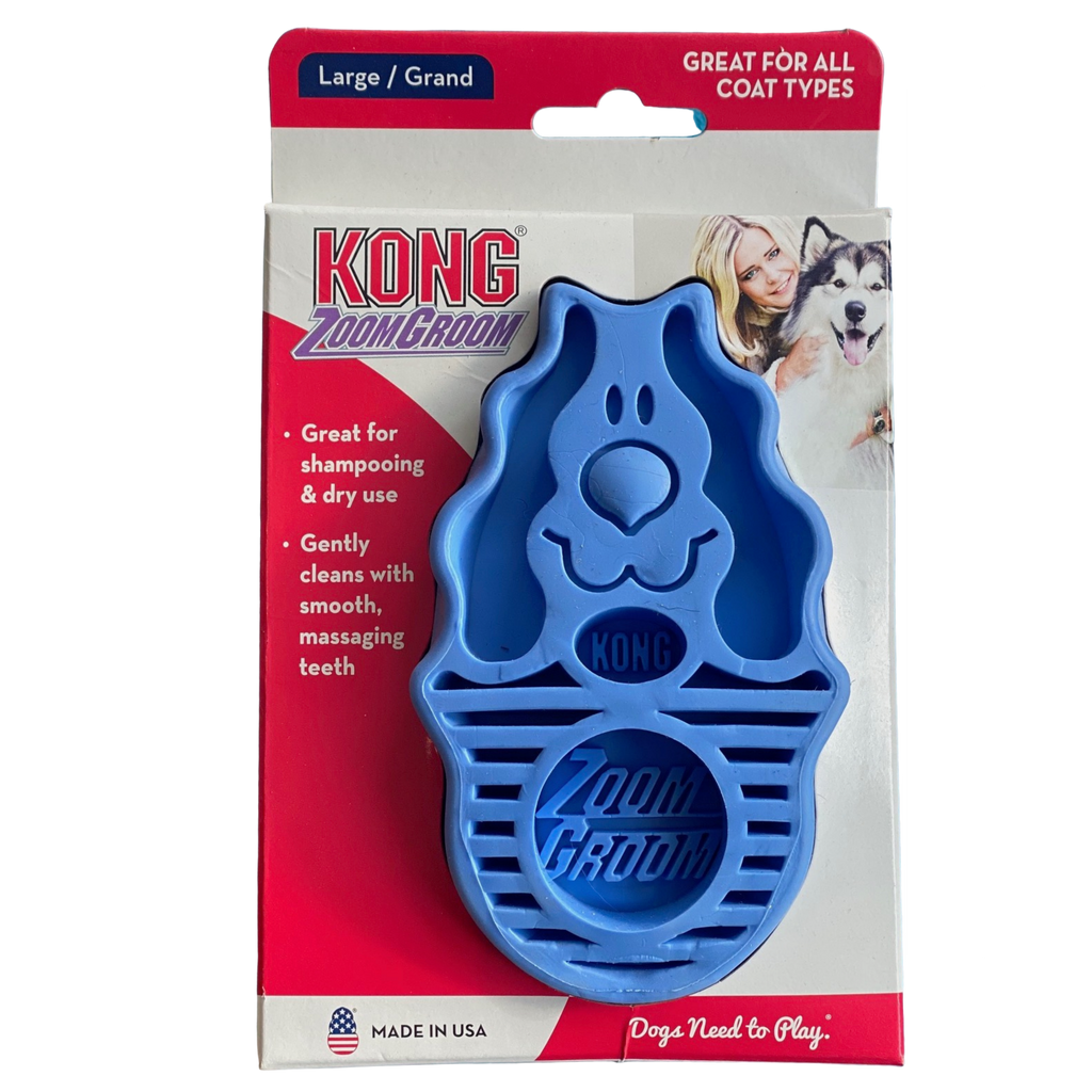 Kong dog grooming discount brush